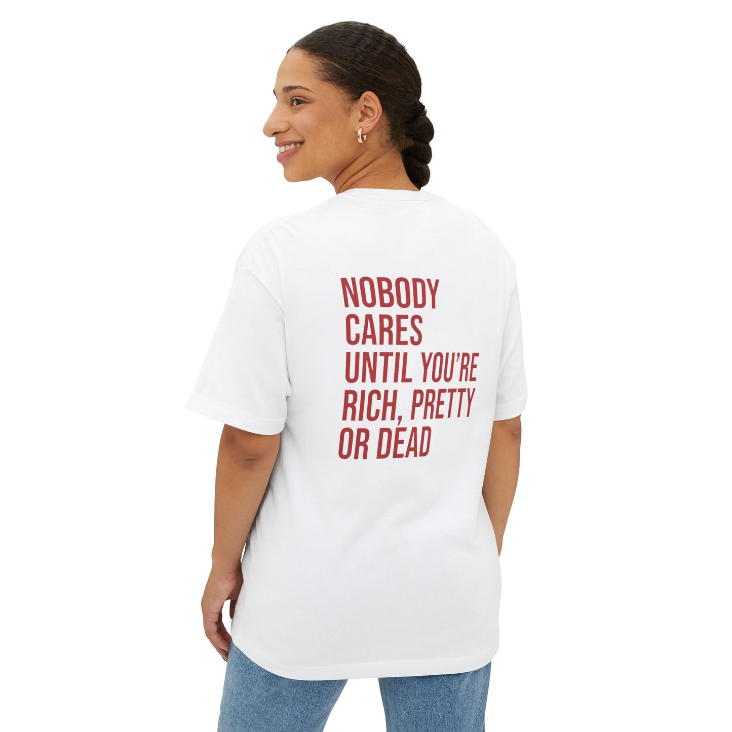 NOBODY CARES T-SHIRT