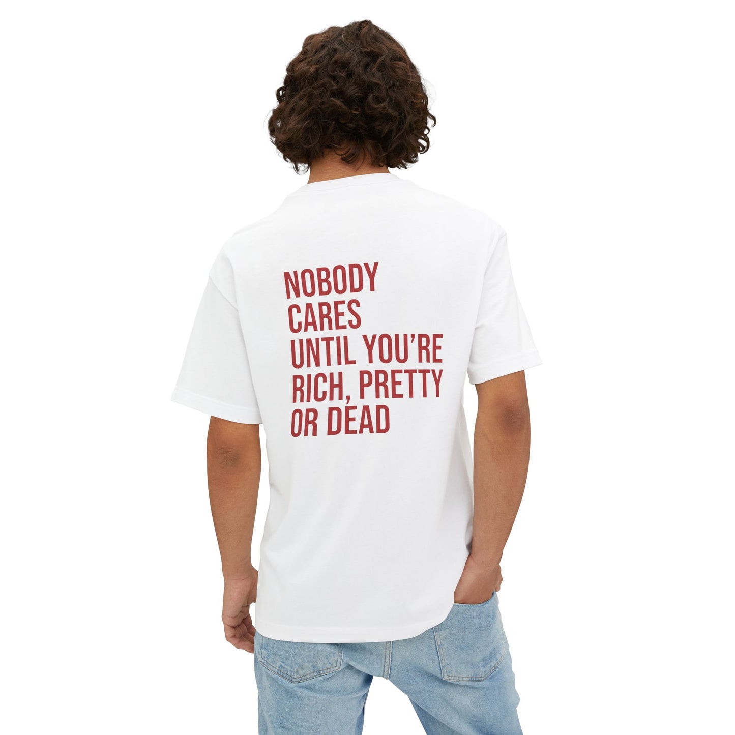 NOBODY CARES T-SHIRT