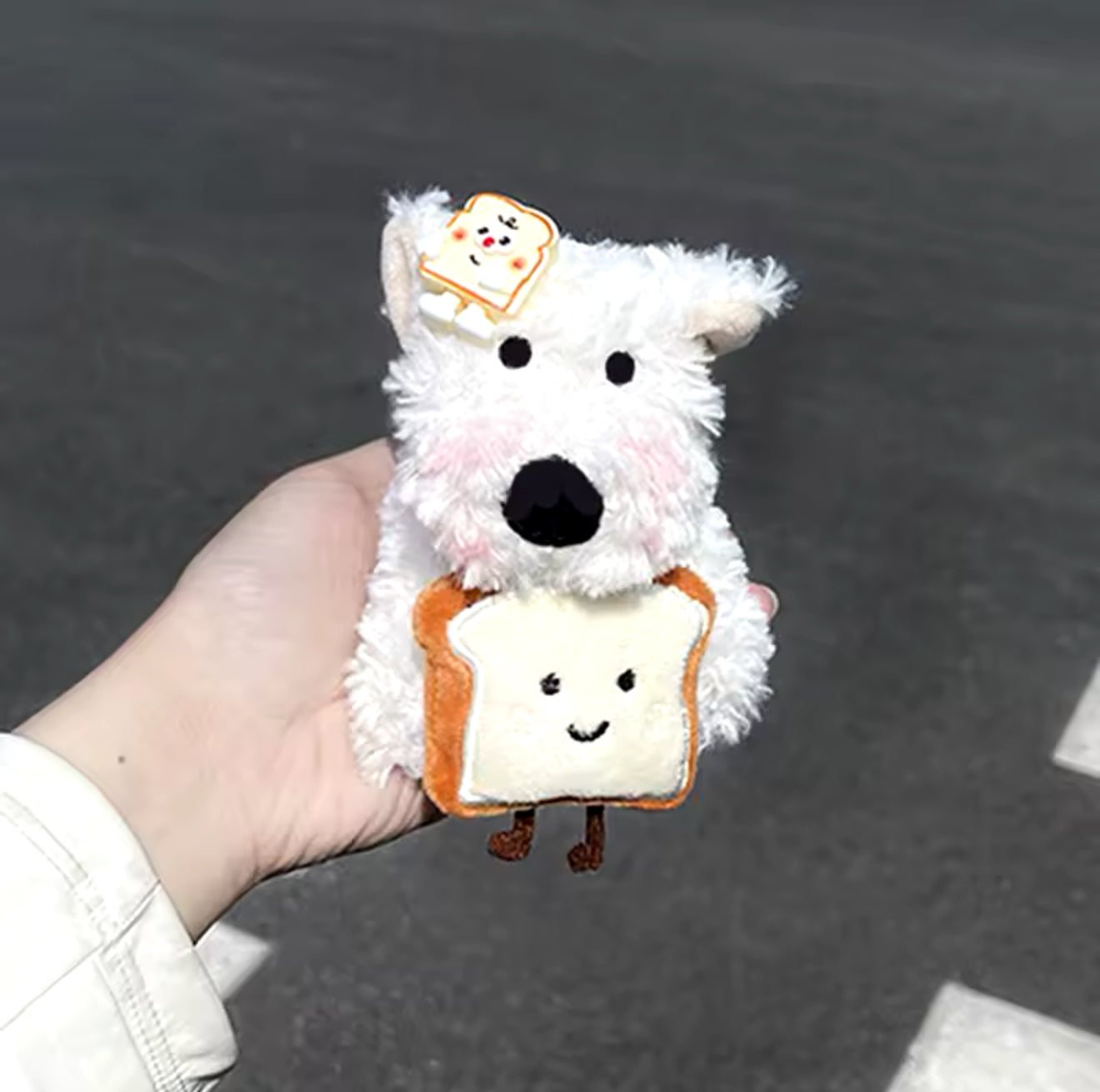 Sweet Toasty Bear Charm