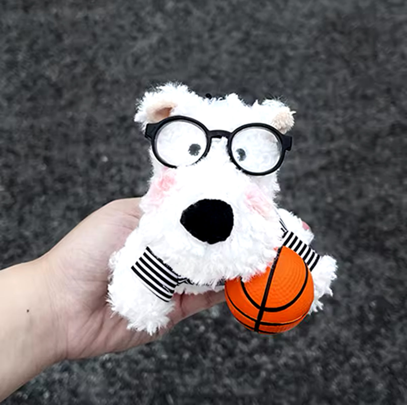 Hoops Bear Buddy Charm